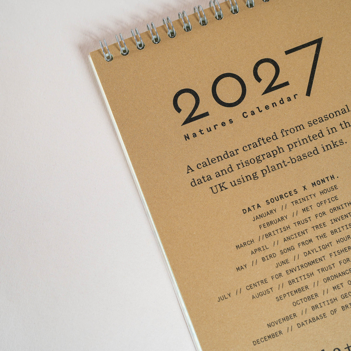 2027 Natures Calendar