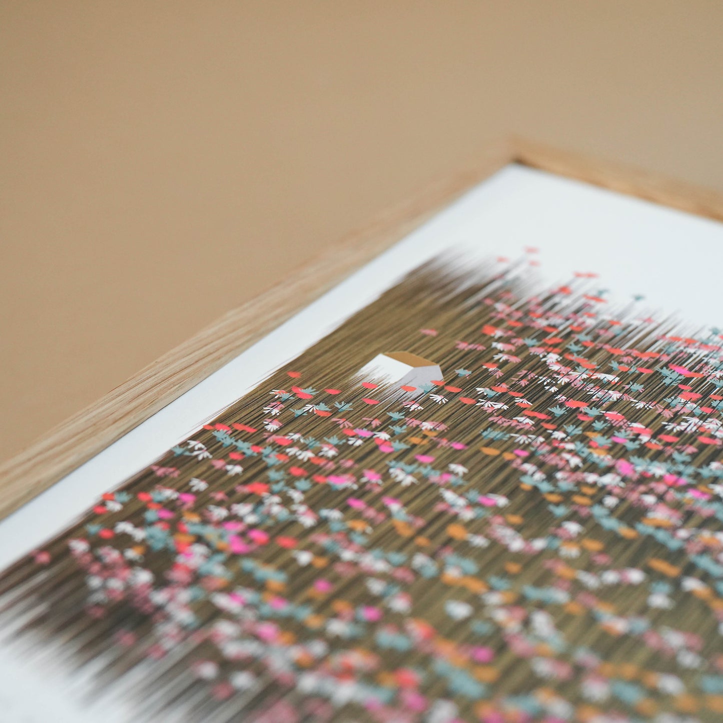 A4 Where The Wildflowers Grow Foiled Print