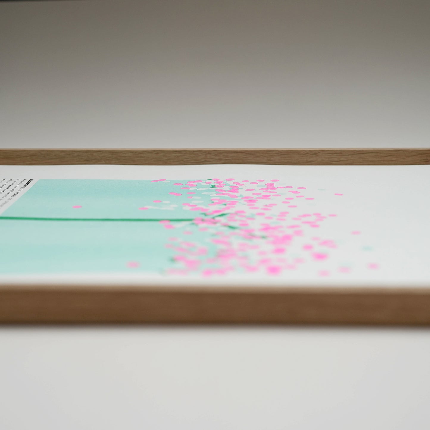 Blossom Risograph Print