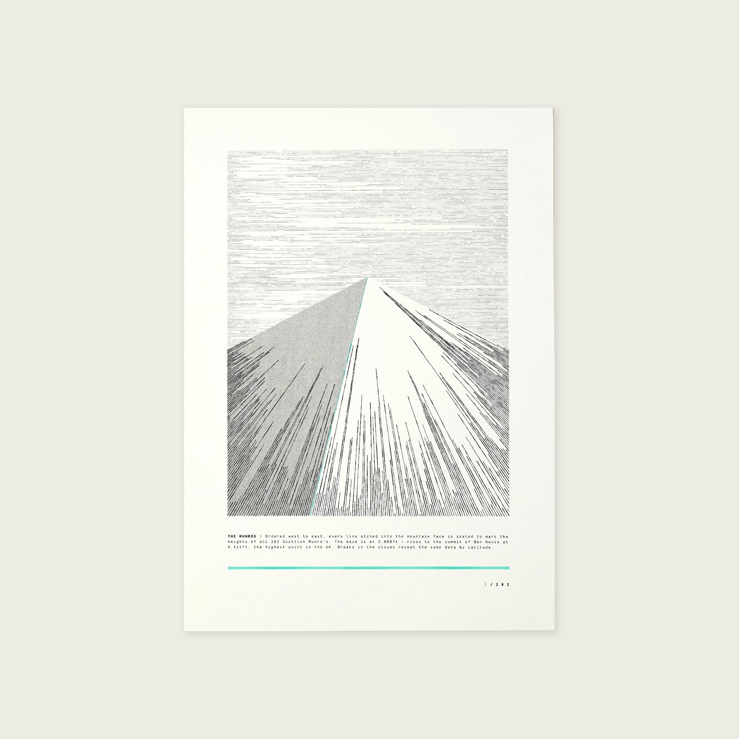 A3 Limited Edition Munro Risograph Print