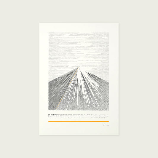 A3 Limited Edition Wainwrights Risograph Print