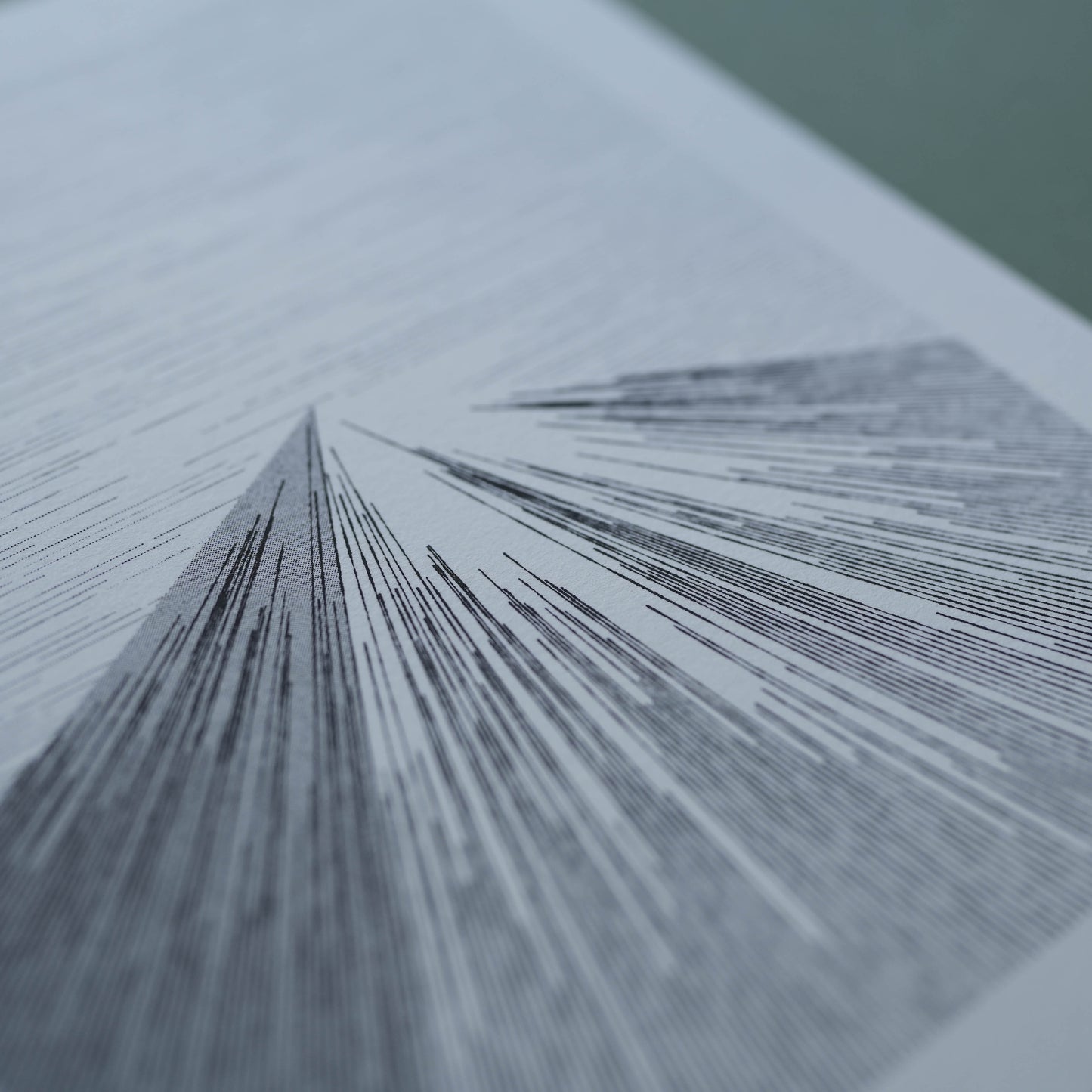 A5 Mountain Risograph Prints