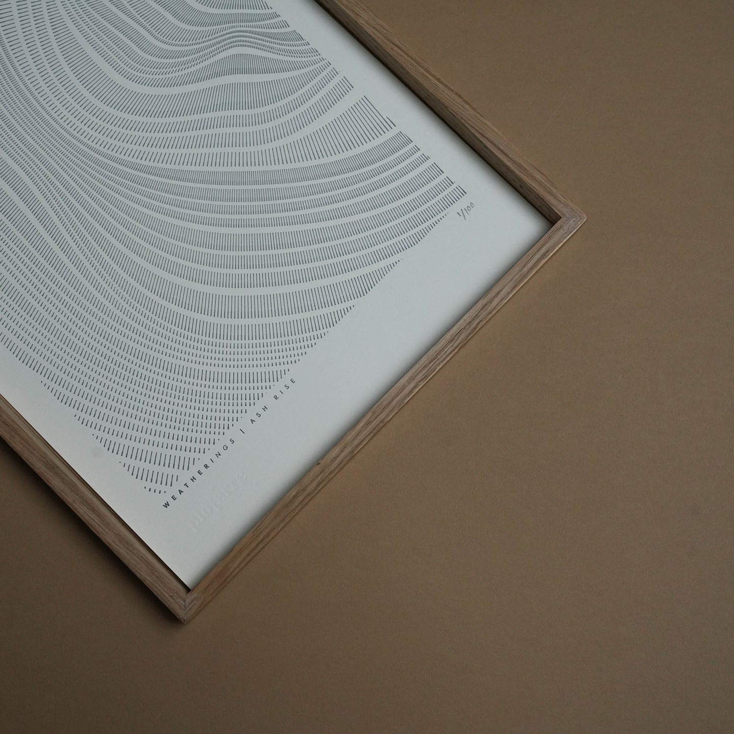 A4 Limited Edition Ash Rise Letterpress Print