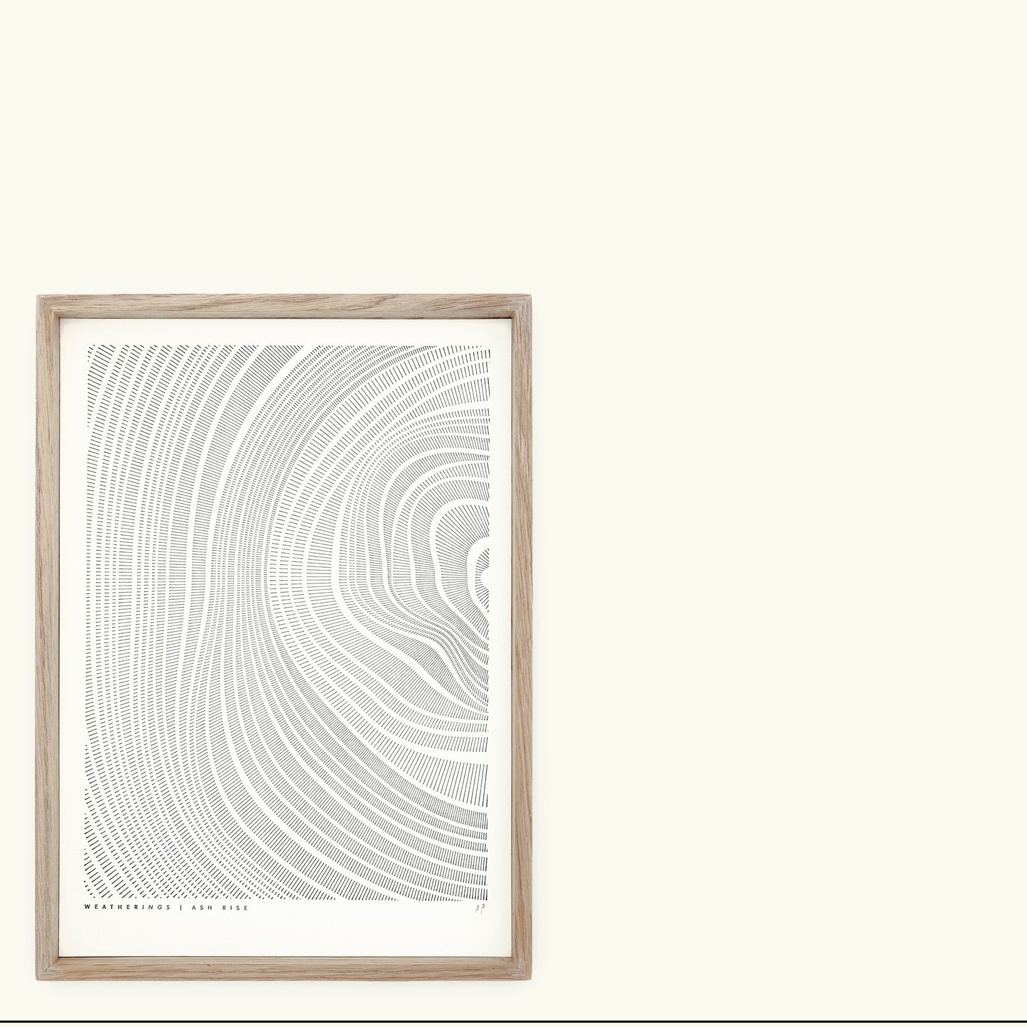 A4 Limited Edition Ash Rise Letterpress Print