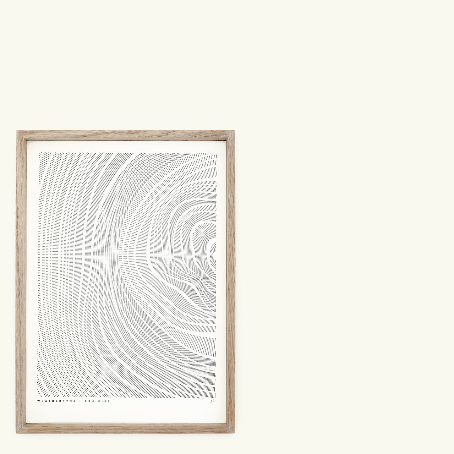 A4 Limited Edition Ash Rise Letterpress Print