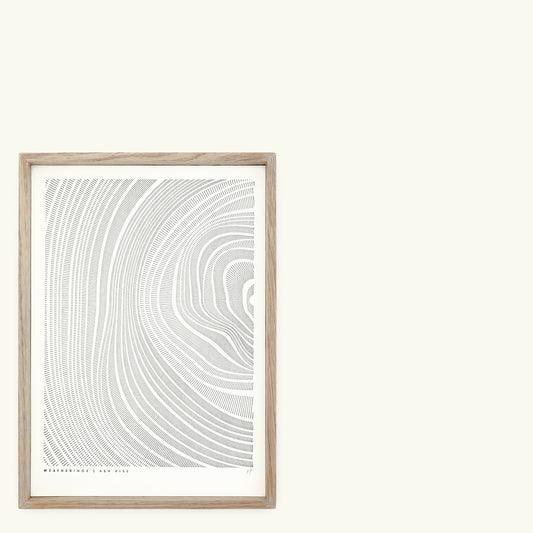 A4 Limited Edition Ash Rise Letterpress Print