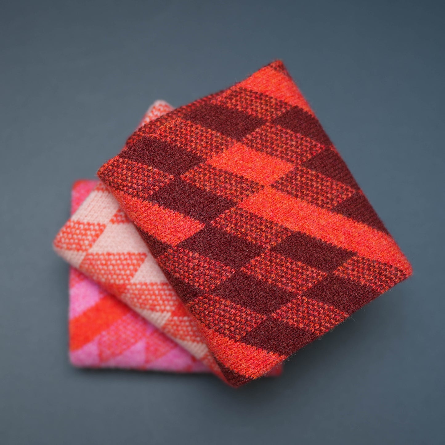 PRE-ORDER. Merino Lambswool Lighthouse Snood. Dark