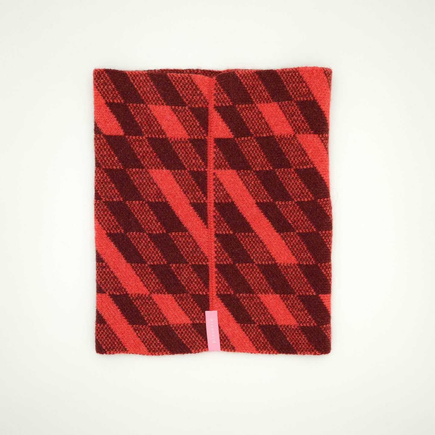 PRE-ORDER. Merino Lambswool Lighthouse Snood. Dark