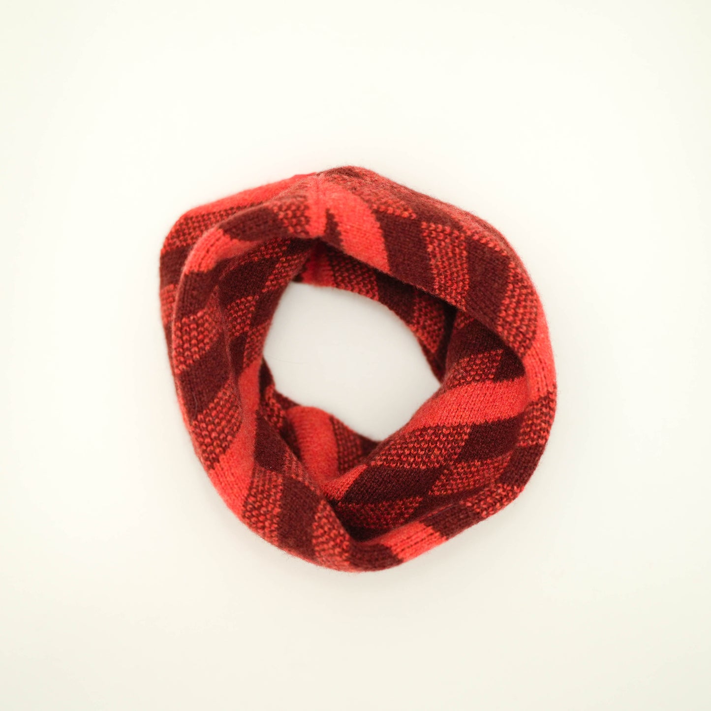 PRE-ORDER. Merino Lambswool Lighthouse Snood. Dark