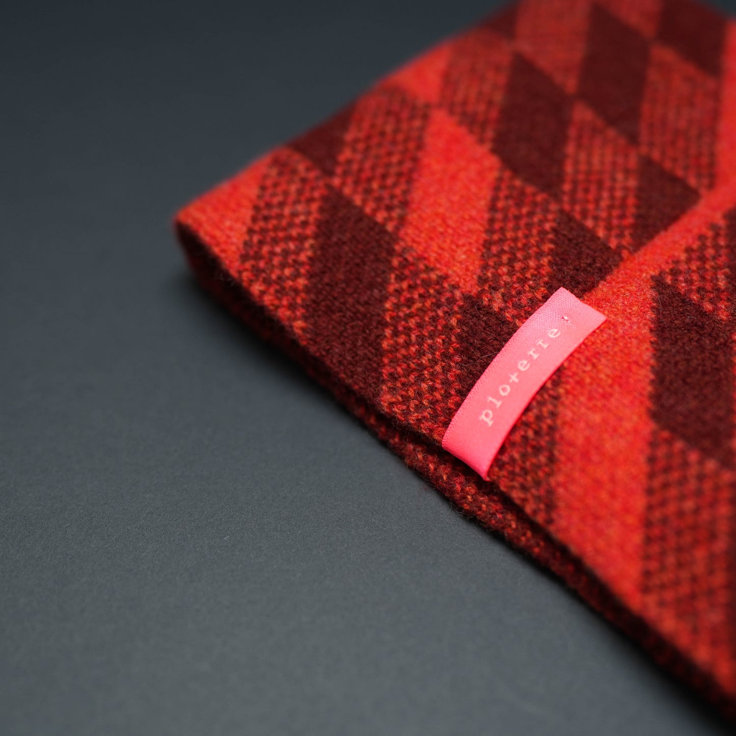 PRE-ORDER. Merino Lambswool Lighthouse Snood. Dark