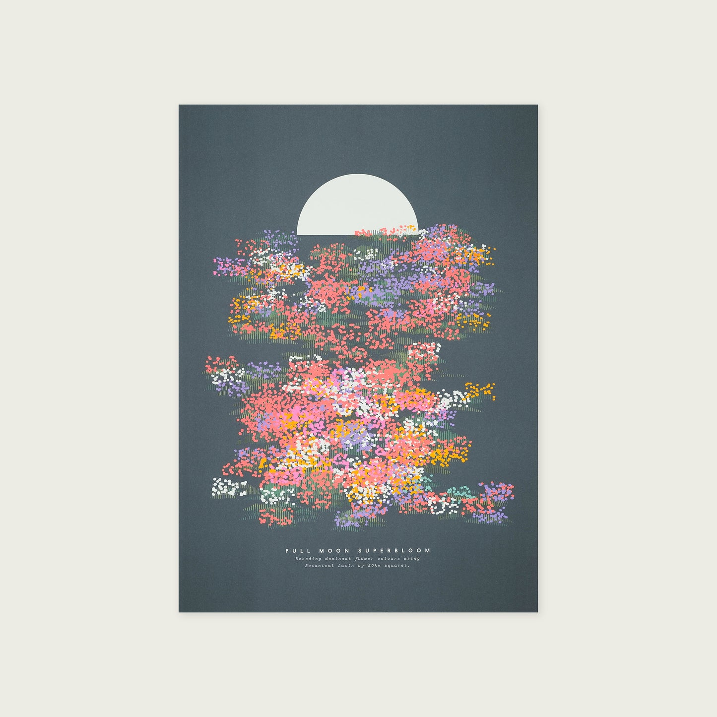 A3 Full Moon Superbloom Print