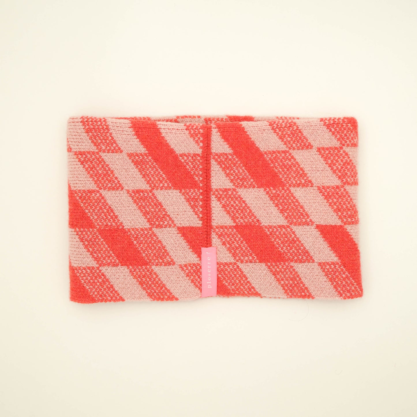 PRE-ORDER. Merino Lambswool Lighthouse Snood. Light.