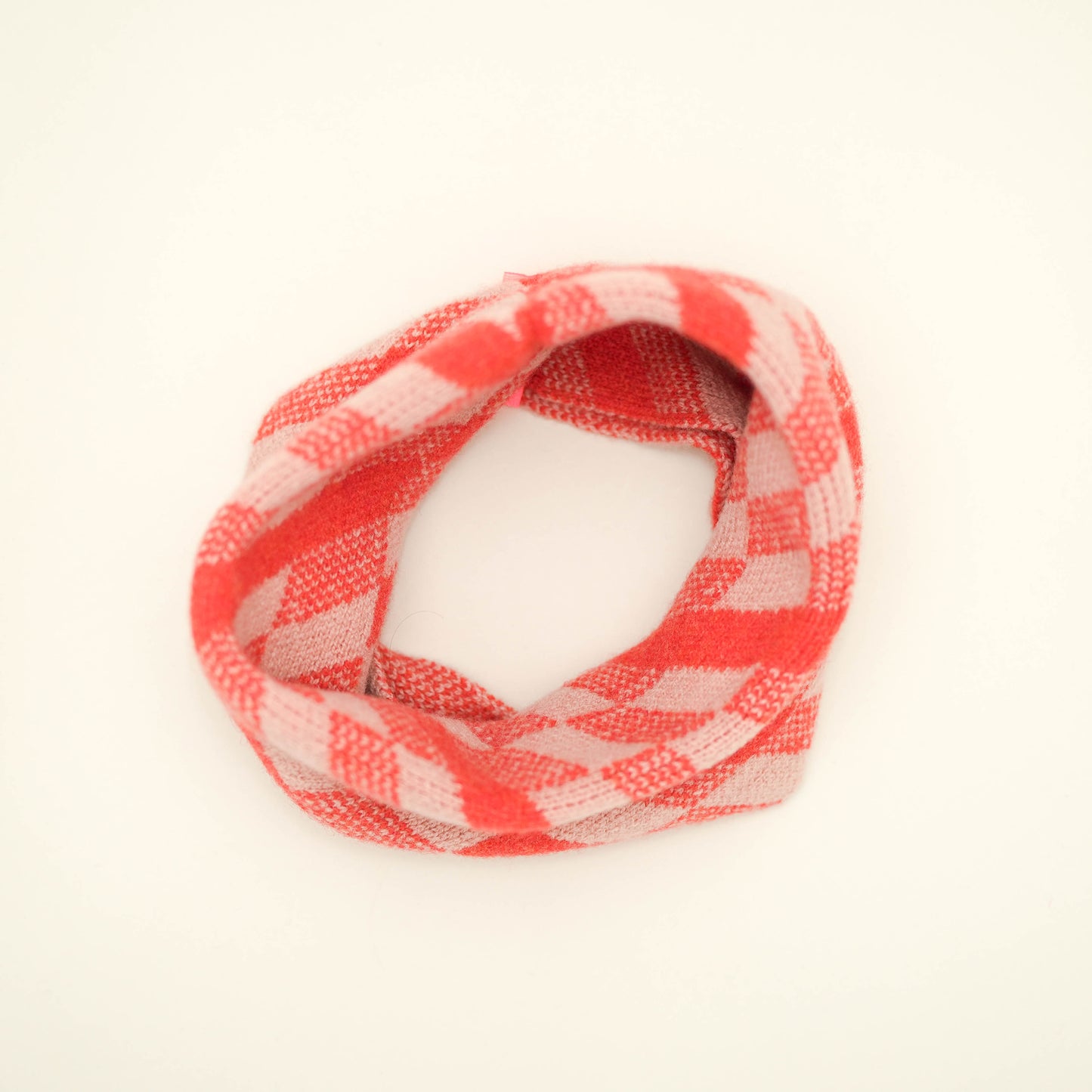 PRE-ORDER. Merino Lambswool Lighthouse Snood. Light.