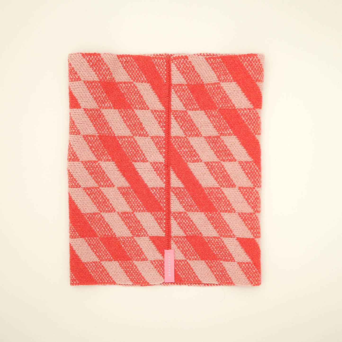 PRE-ORDER. Merino Lambswool Lighthouse Snood. Light.