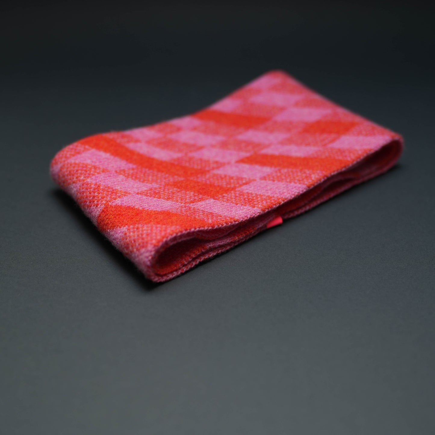 PRE-ORDER. Merino Lambswool Lighthouse Snood. Pink