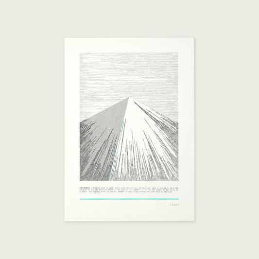 A3 Limited Edition Munro Risograph Print