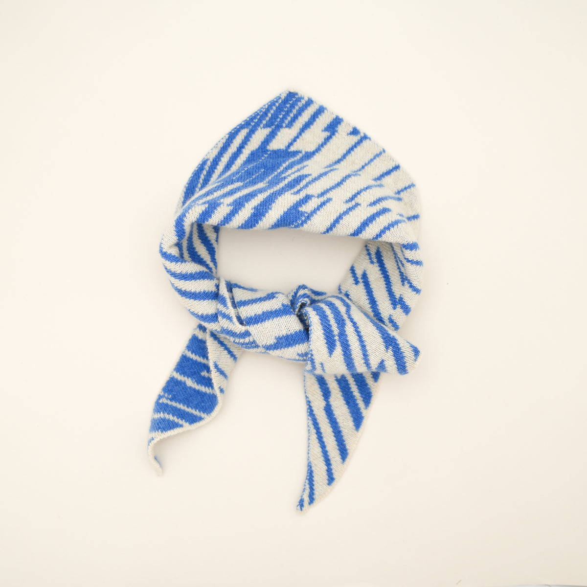 Triangular Merino Lambswool Rain Scarf