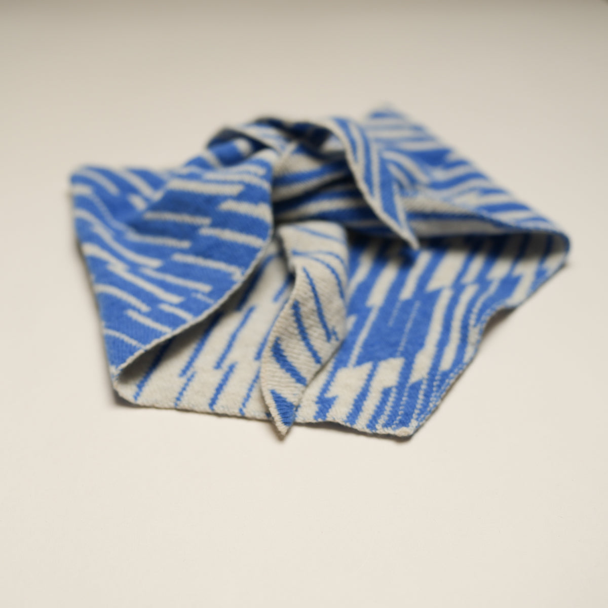 Triangular Merino Lambswool Rain Scarf