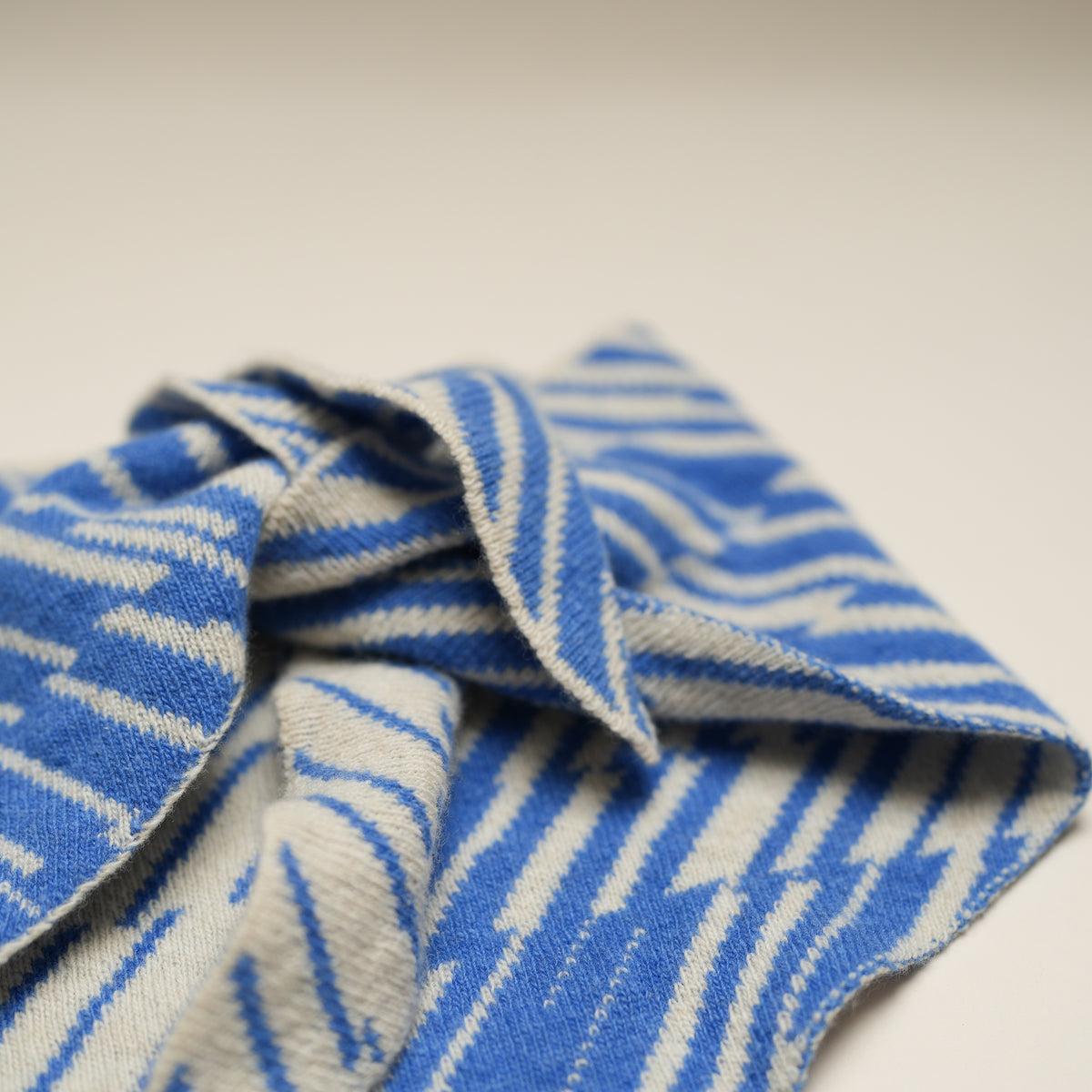 Triangular Merino Lambswool Rain Scarf