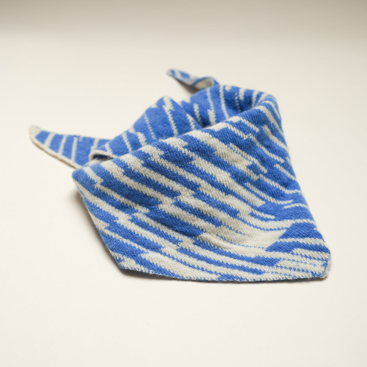 Triangular Merino Lambswool Rain Scarf