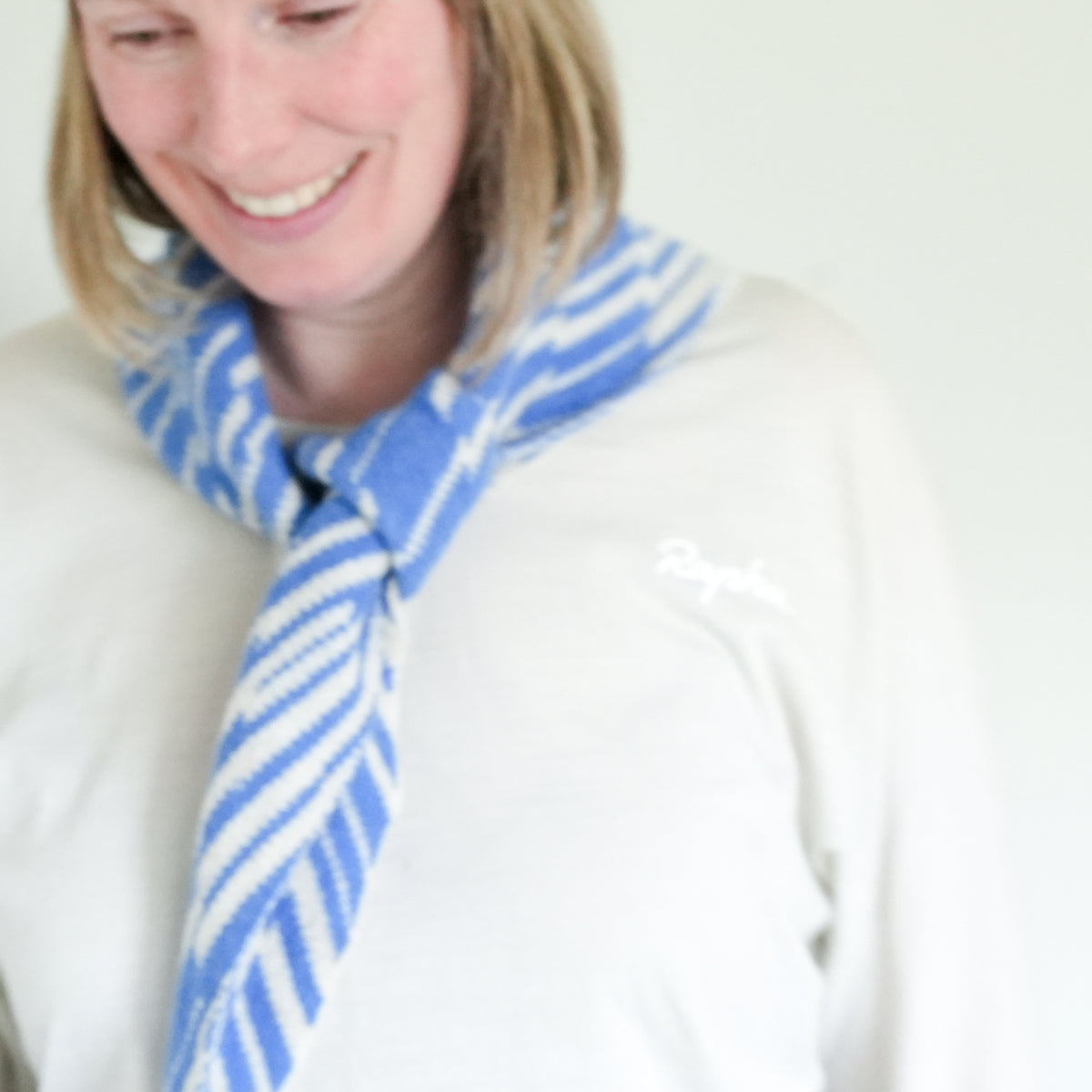 Triangular Merino Lambswool Rain Scarf