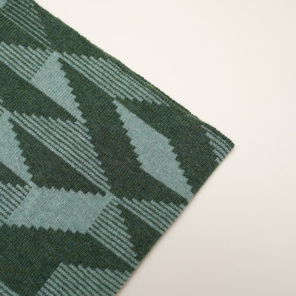 Triangular Merino Lambswool Wind Scarf