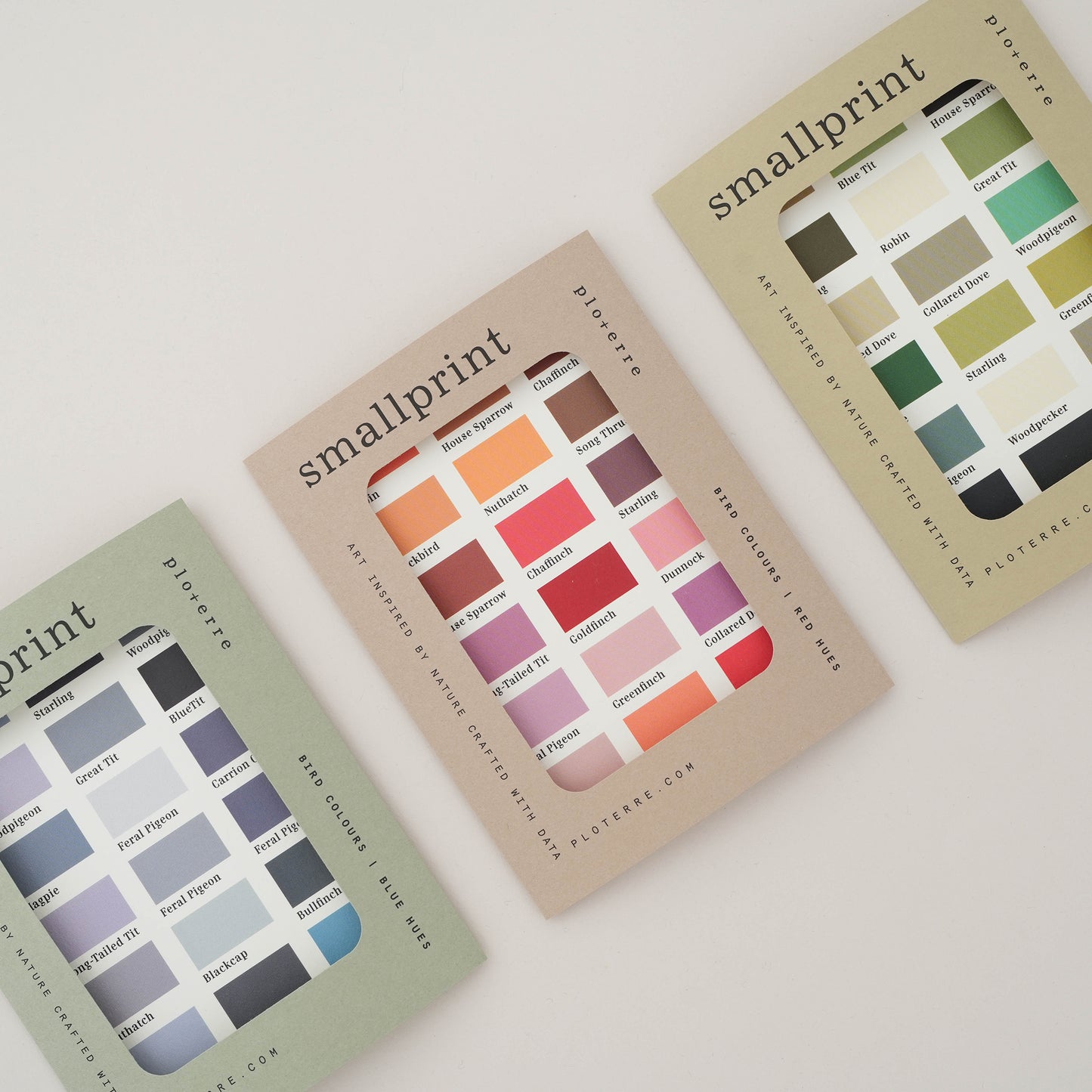 Red Bird Hues Smallprint