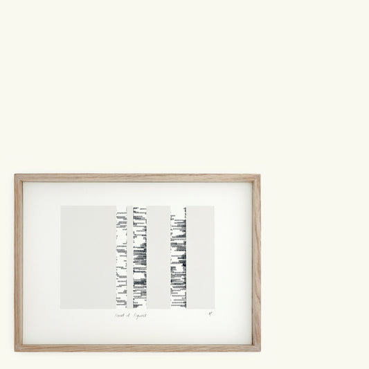 A4 Limited Edition Woodland Habitat Screenprint
