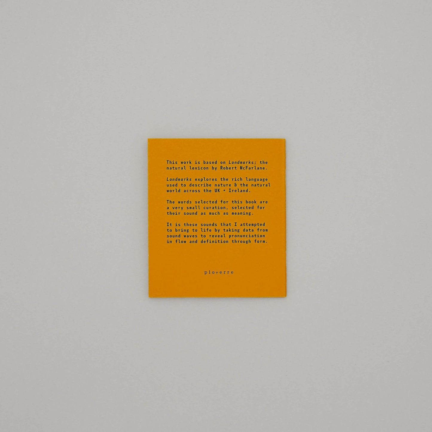Wordmarks Book