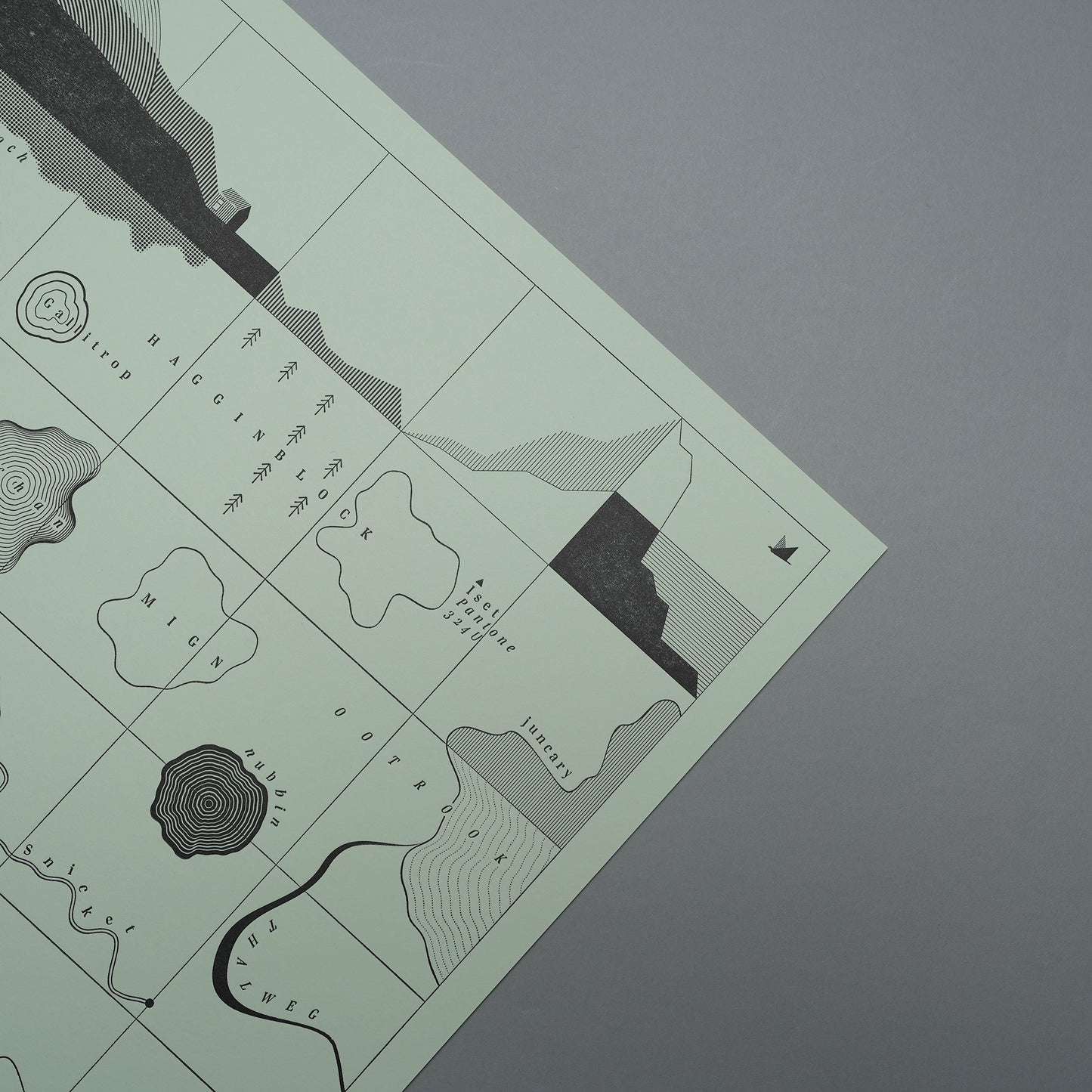 Limited Edition Wordmarks Letterpress Print