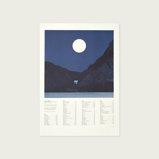 Limited Edition Bothy Nights Litho Print
